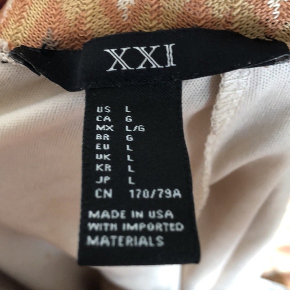 FOREVER 21 Knit Chevron Bellbottoms - Picture 5 of 5